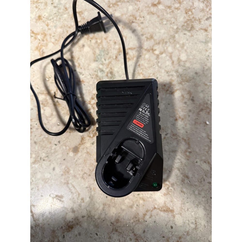 AL1411DV Battery Charger 7.2V-18V Ni-CD Ni-MH for Power Tools Black